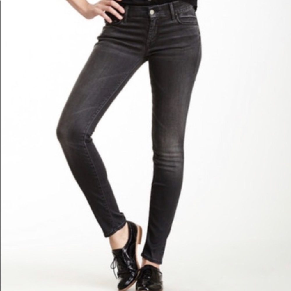 MOTHER Jeans The Looker in Lies and Shadows